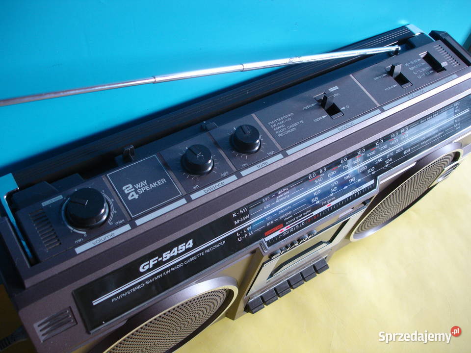 Radiomagnetofon SHARP GF5454HB lubuskie sprzedam