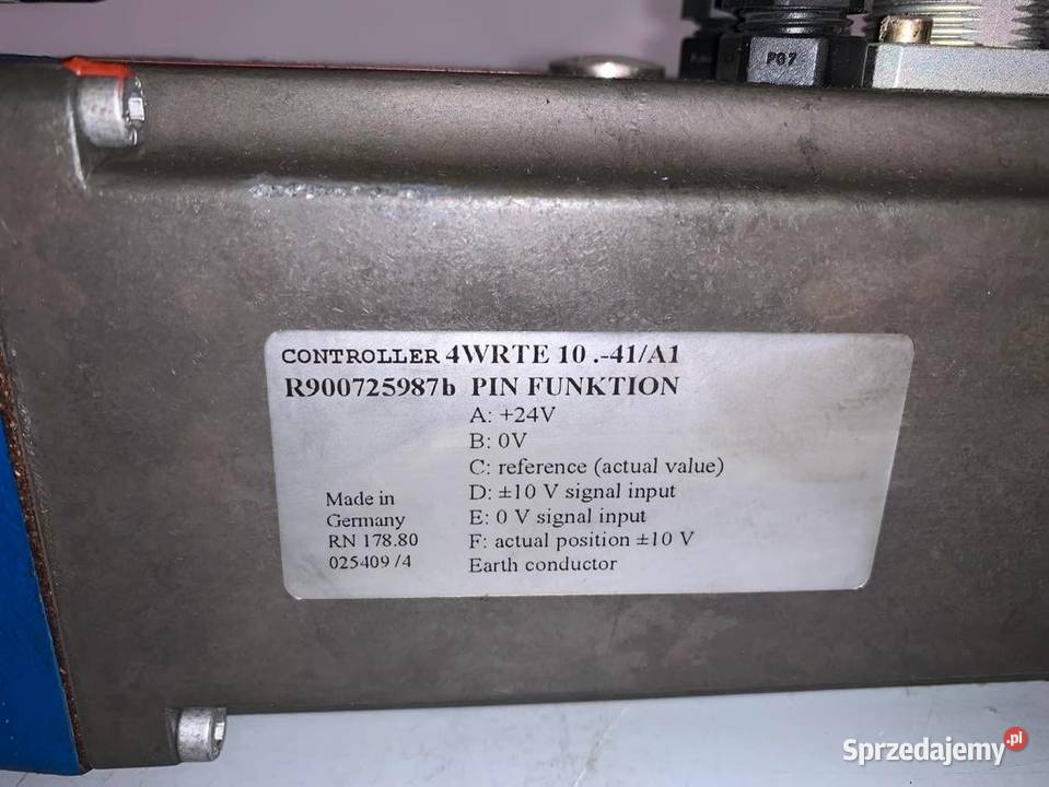Rexroth 4WRTE42M R900891138 Proportaionsl Valve Pozostałe mazowieckie