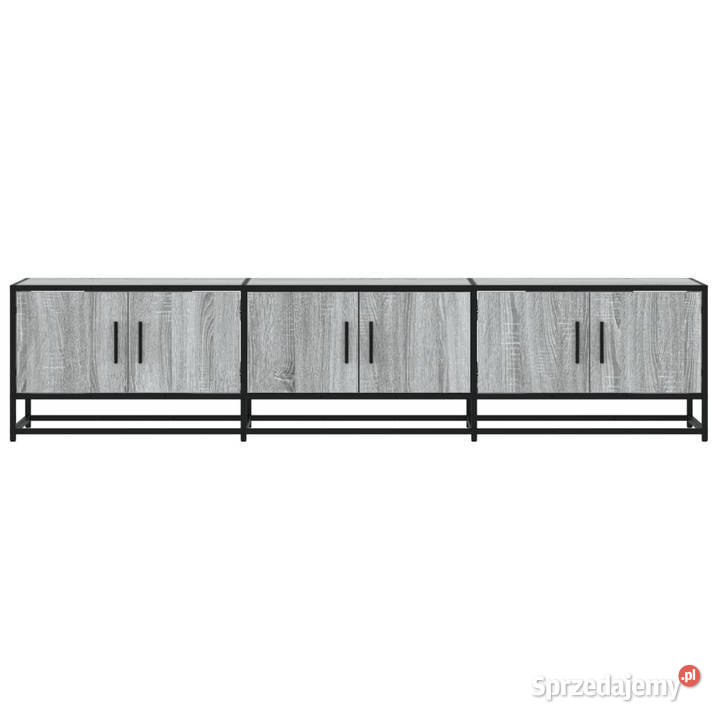 Szafka pod telewizor szary dąb sonoma 180x35x41 mazowieckie Warszawa