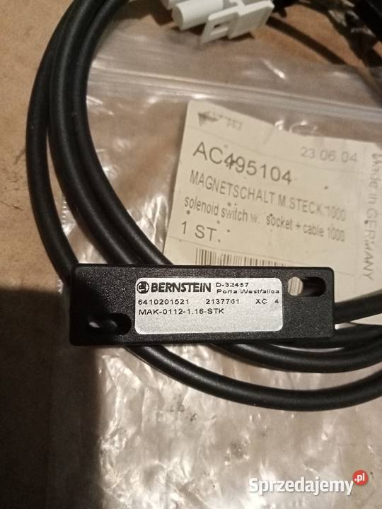 Przełącznik magnetycznywtyczka i kabel 495104 lubuskie Wschowa