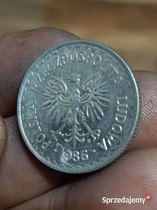 Sprzedam 1 zl 1986 r zzm nierowne ranty blad Chełm sprzedam