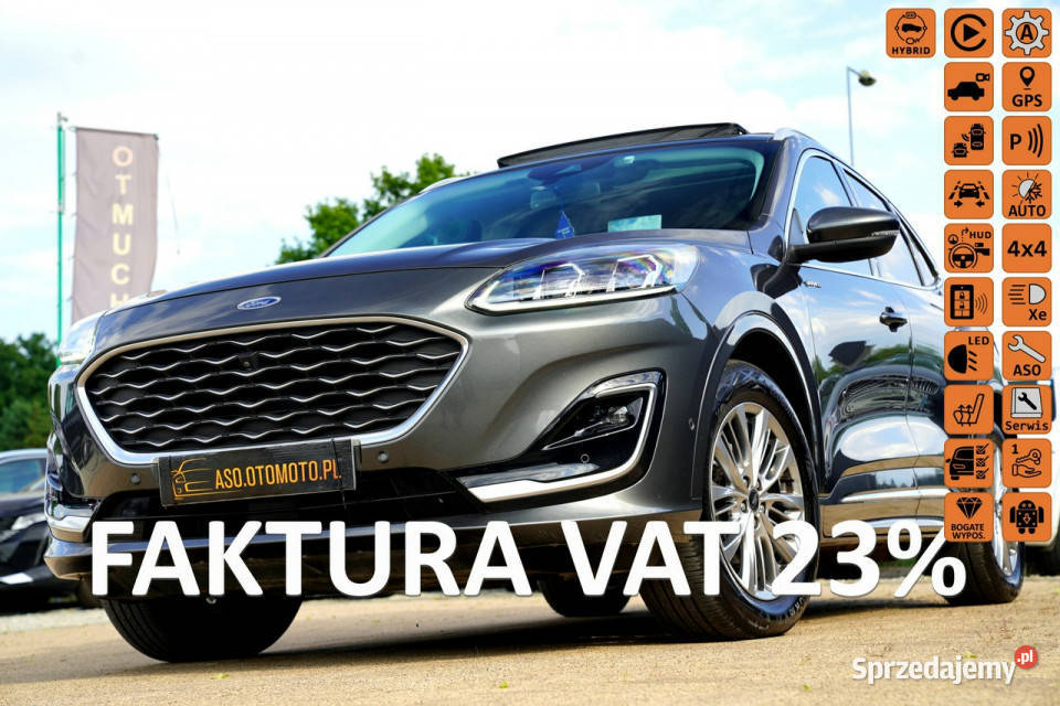 Ford Kuga VIGNALE skóra Nawi FUL LED elklapa Otmuchów
