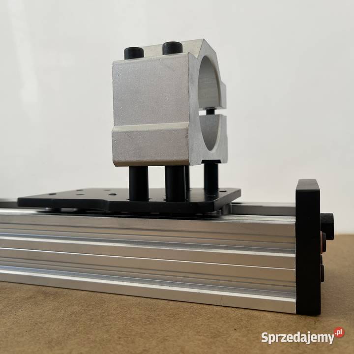 Oś Z 120mm cnc uchwyt wrzeciona 52mm prowadnica wielkopolskie Śrem