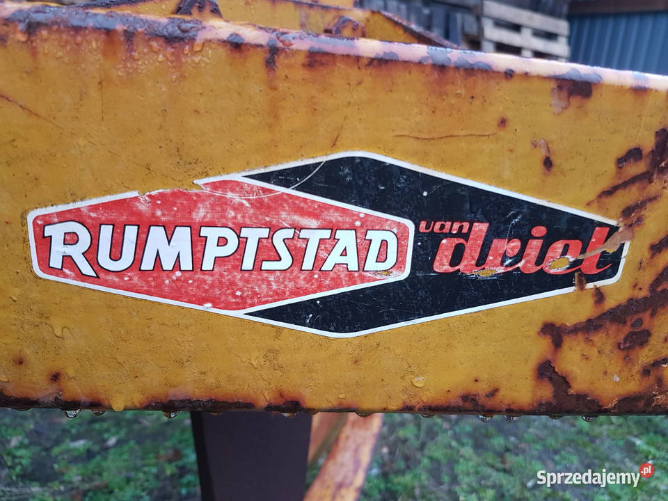 Pług obrotowy Rumptstad 2 skibowy uszkodzony Łęczyca