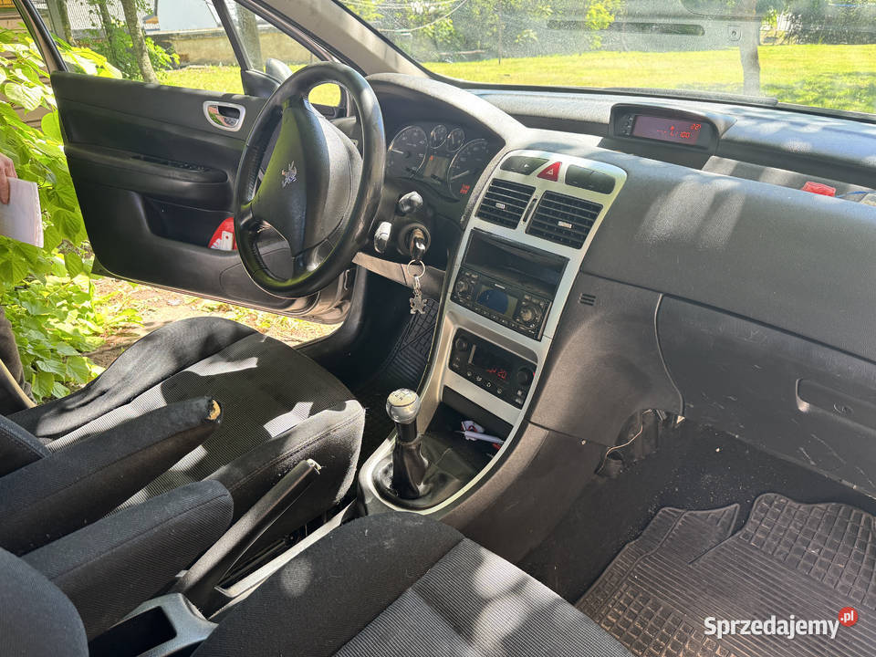Peugeot 307 II sprzedaż syndyka ABS pomorskie
