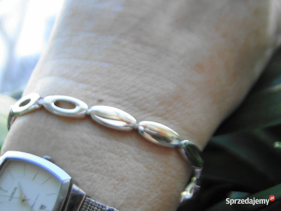 Solidna bransoleta 199 gr srebra 925 Warszawa sprzedam