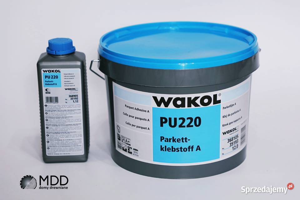 Dwuskładnikowy klej do parkietu Wakol PU220 1312 Łabuńki Pierwsze sprzedam