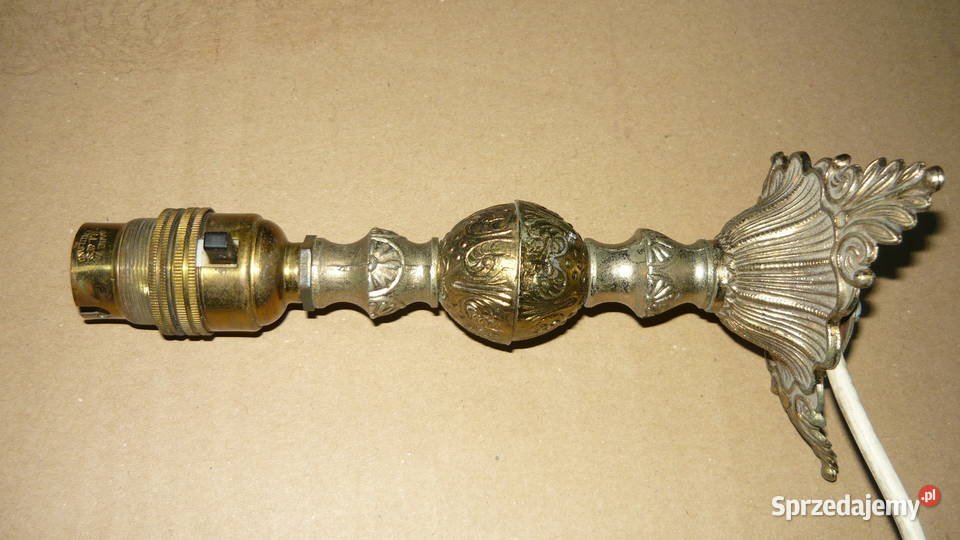 Lampka na stolik vintage lampa retro stołowa na podlaskie Sokółka