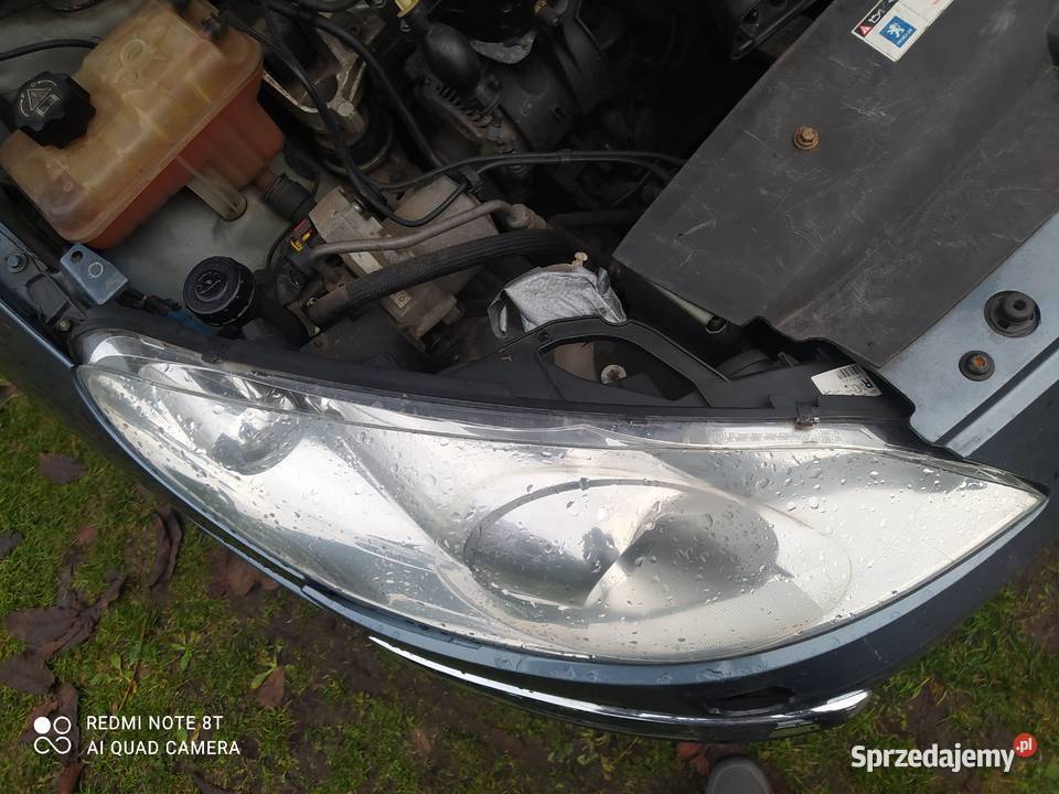 Przednie lampy Peugeot 407 SW EU osobowe wielkopolskie Międzychód