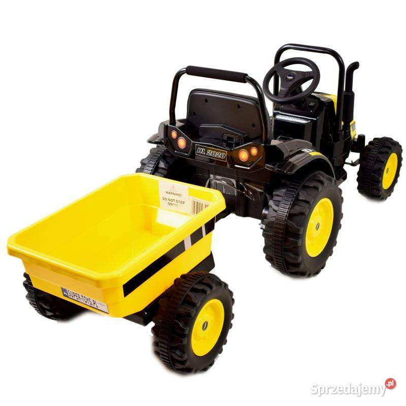 MEGA TRAKTOR Z PRZYCZEPĄ MIĘKKIE SIEDZENIE KOŁA Toruń