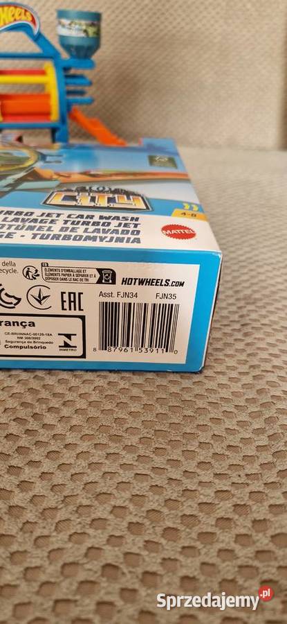 Hot Wheels Zestaw Turbo Myjnia FJN35 małopolskie Kraków sprzedam