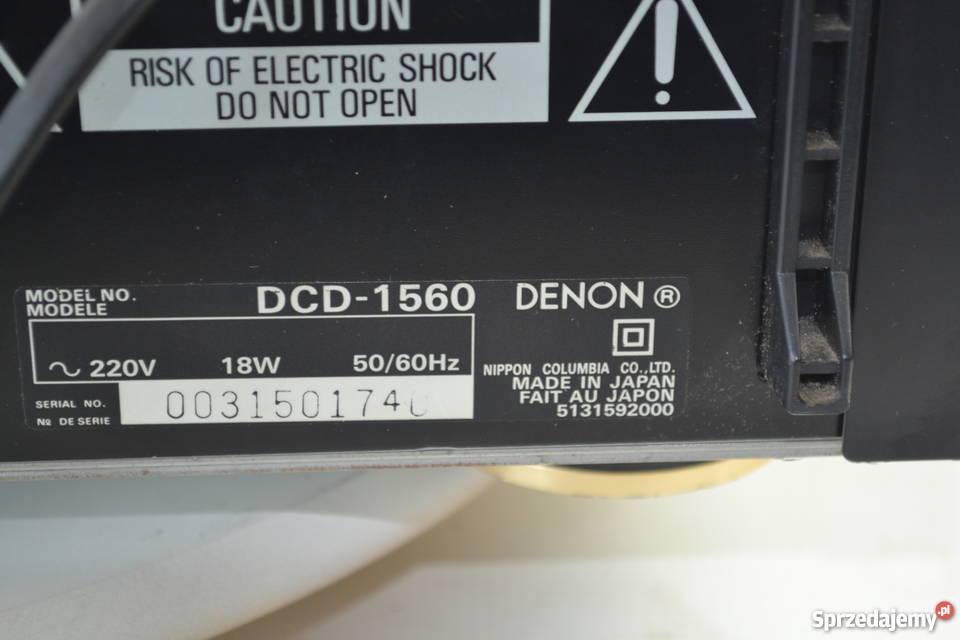 DENON DCD1560 PILOT Odtwarzacz CD Piotrków Trybunalski