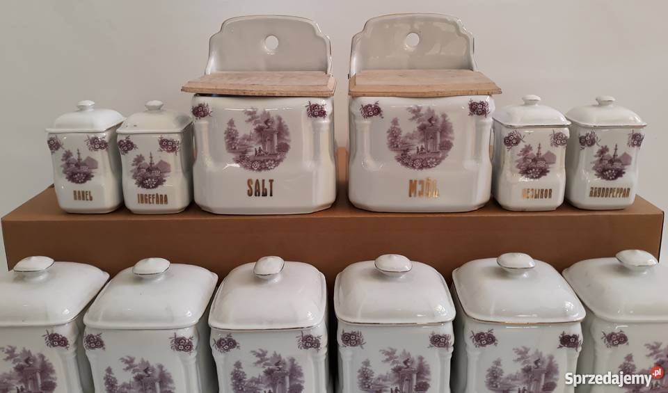 12 pojemników do przypraw Wręczyca Wielka