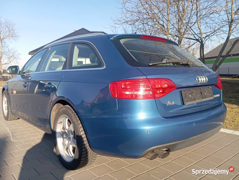Audi A4 B8 20tdi167z Niemiec Xenon 2009r 260000km lubelskie Łuków sprzedam