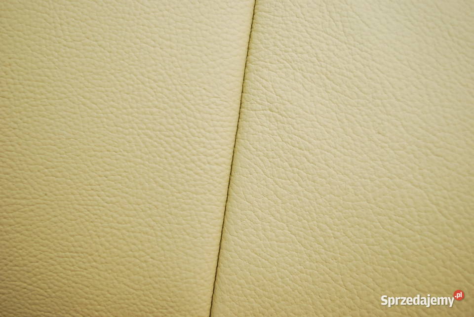 OOC beżowy SKÓRA NATURALNA NAROŻNIK Z skóra