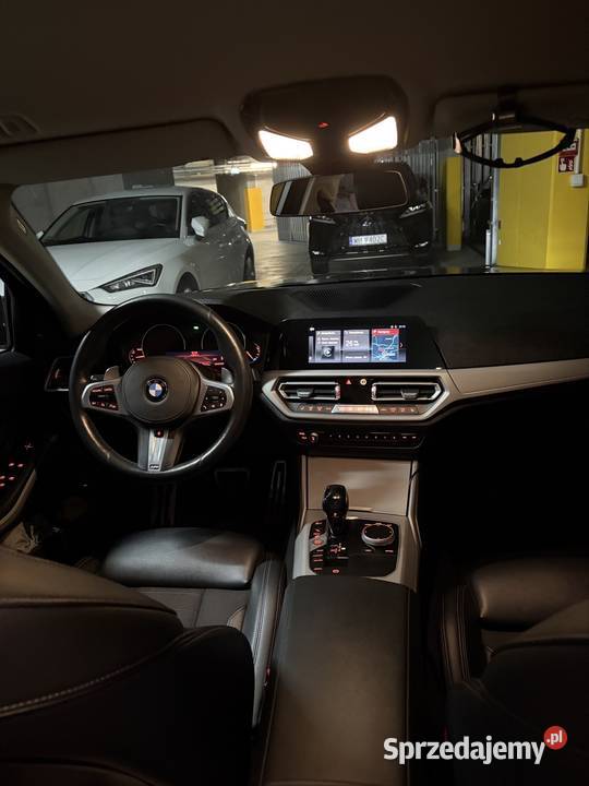 BMW 318d salon Polska serwis ASO wielofunkcyjna kierownica mazowieckie Warszawa