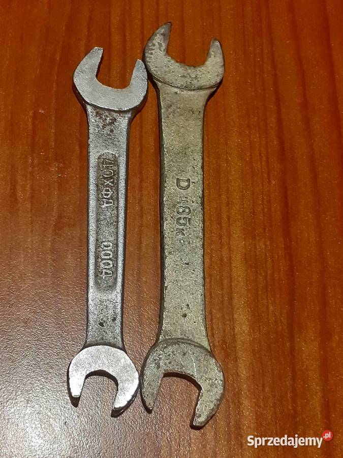 Klucze płaskie dwustronne ZSRR Chorzów