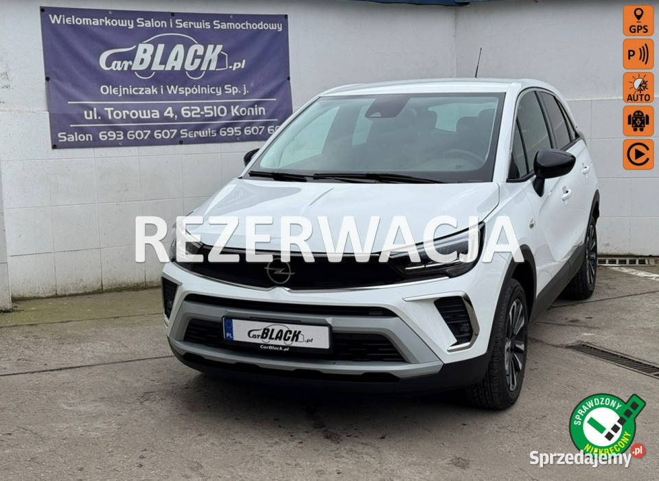 Opel Crossland X PROMOCJA Świąteczna Pisemna elektrochrom. lusterko wst. Konin