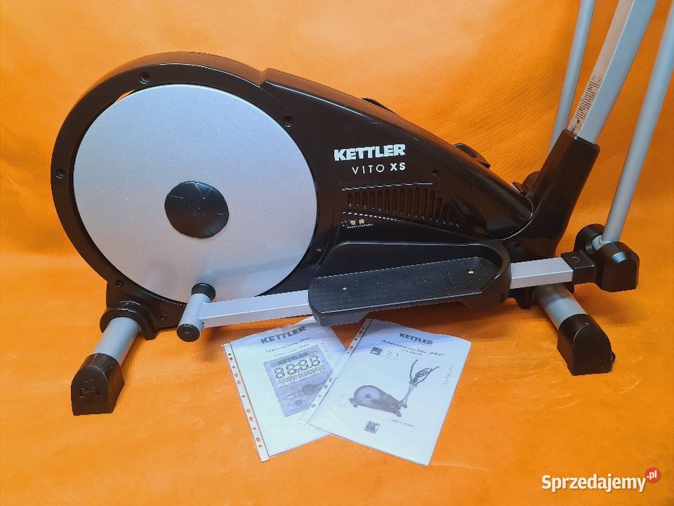 Solidny Orbitrek Kettler Vito XS CICHY Sprzęt do ćwiczeń