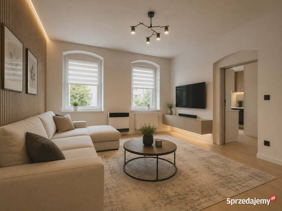 Mieszkanie w kamienicy Gliwice Szara Duży 44.1m2