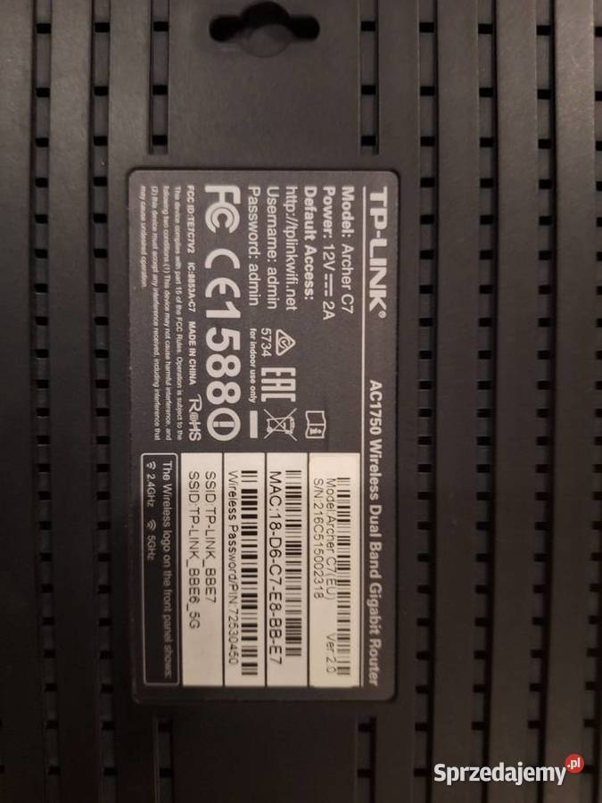 Router TP link ac 1750 Harta sprzedam
