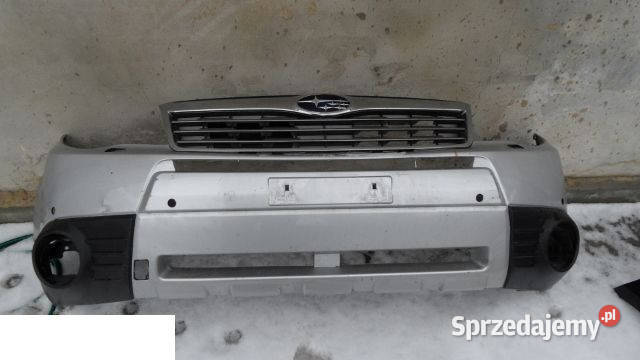 SUBARU FORESTER 2009 ZDERZAK Z ATRAPA GRILL Kozubszczyzna