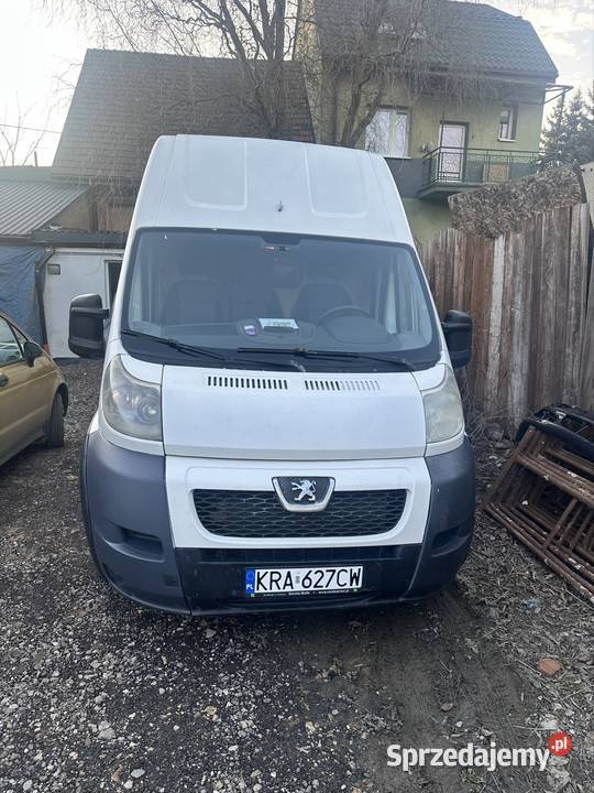Peugeot boxer biały małopolskie Skawina