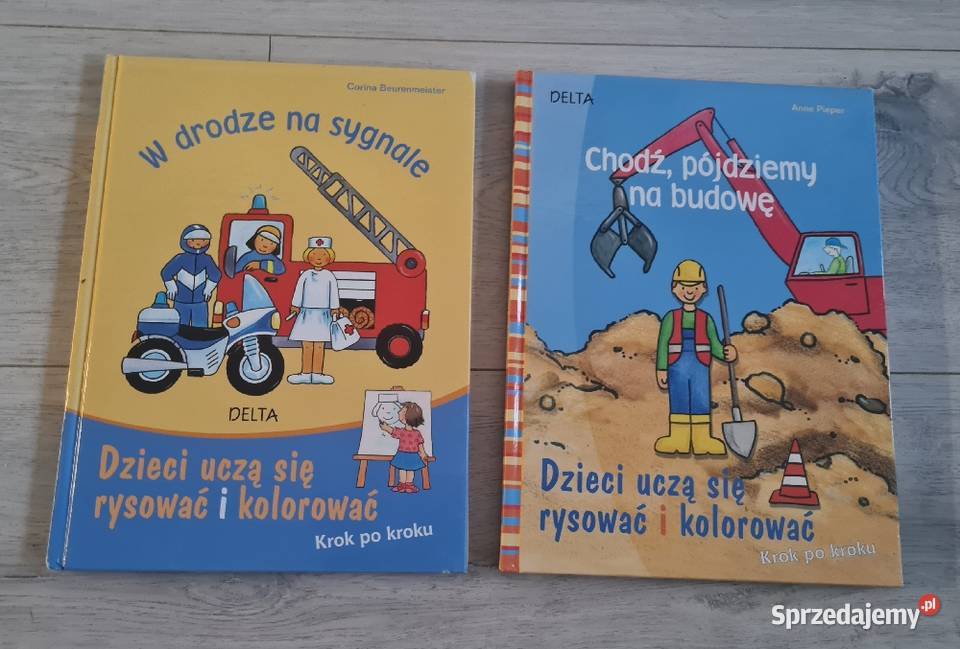 Książeczka bajki Dzieci Uczą Się Rysować I Łódź