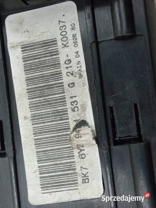 PRZEŁĄCZNIK ŚWIATEŁ ORG 6Y2941531 Audi A3 I sprzedam