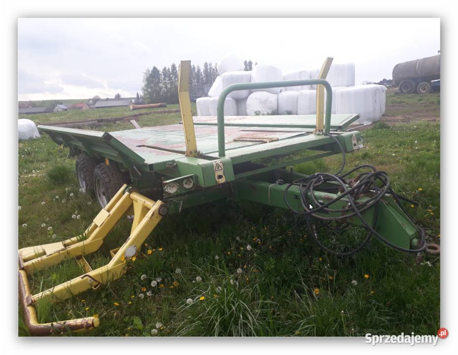 Przyczepa wóz do przewozu bel Sipma Dromader Sanok