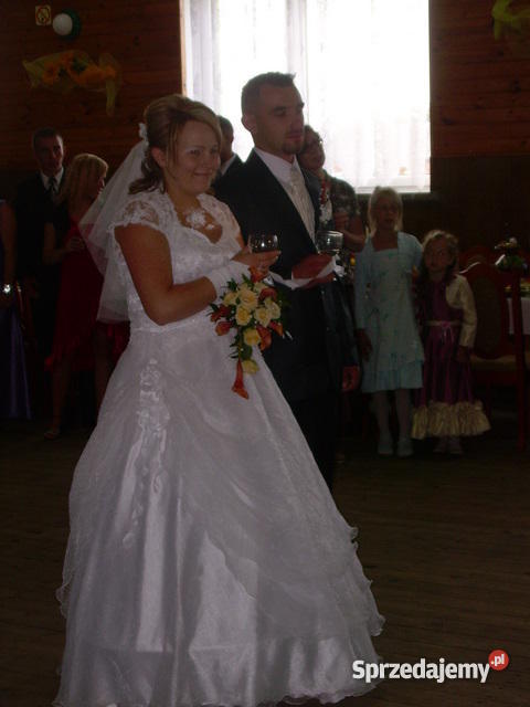 suknie slubna ciazowa Rozmiar 40(L) sprzedam