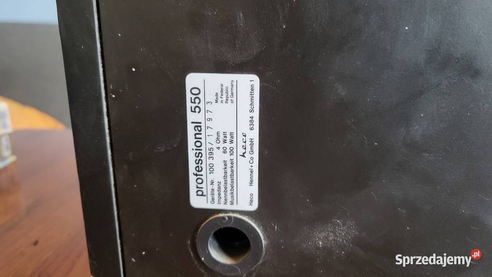 Kolumny HECO Professional 550 Lublin