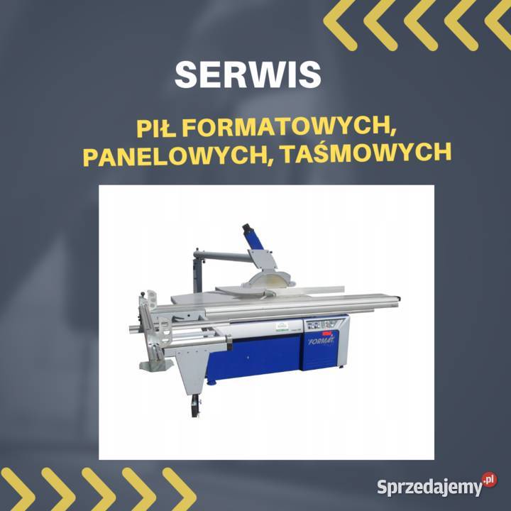 Serwis pił formatowych panelowych taśmowych śląskie Katowice
