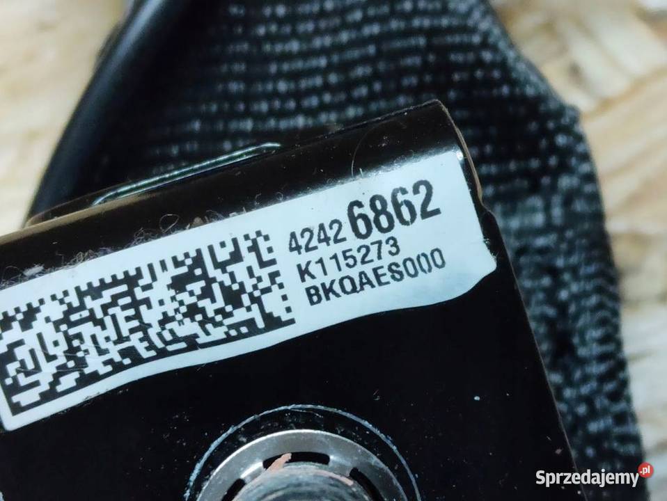 Zapinka Pasa Prawy Tył Opel Karl 42426862 wielkopolskie Pleszew