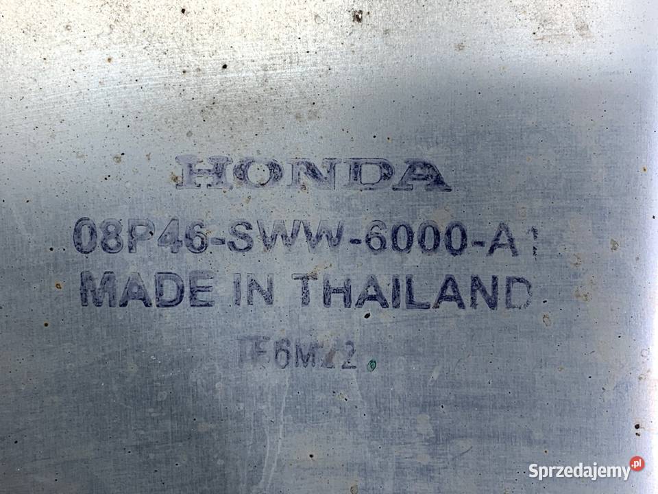 OSŁONA SPOILER ZDERZAKA PRZÓD HONDA CRV III SUV