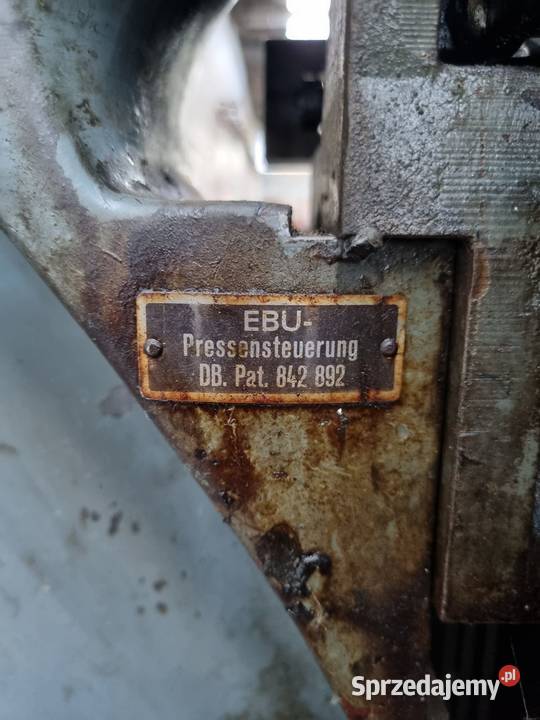 Prasa mimośrodowa do metalu EBU 25