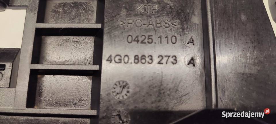 AUDI A6 C7 SCHOWEK POPIELNICZKA 4G0863273A Popielniczki