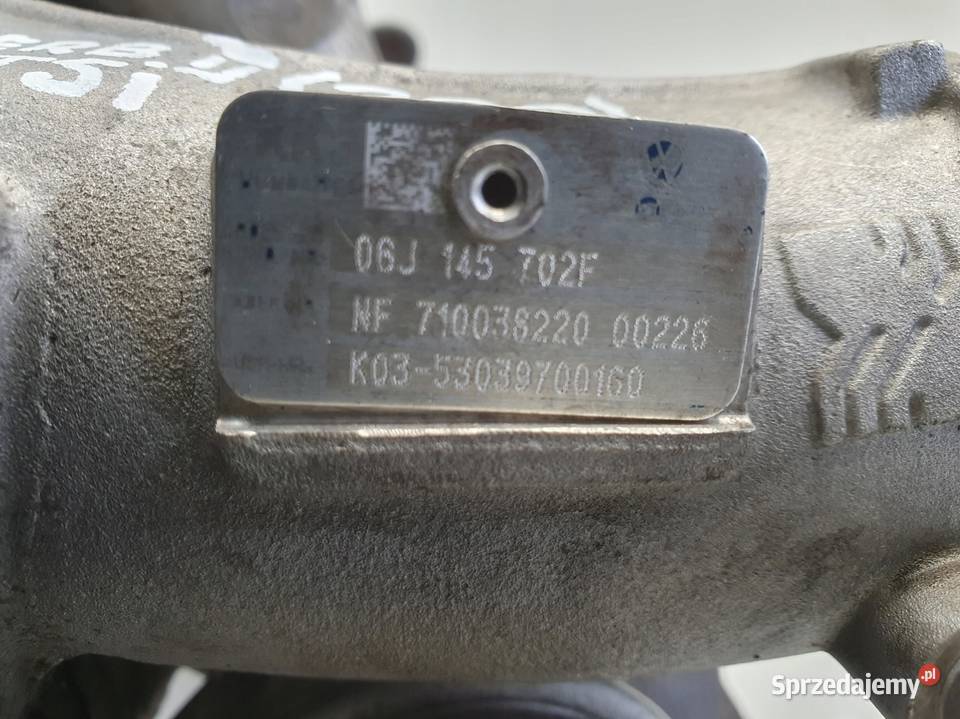 TURBOSPRĘŻARKA Skoda Superb II 18 TSI turbo Chełm