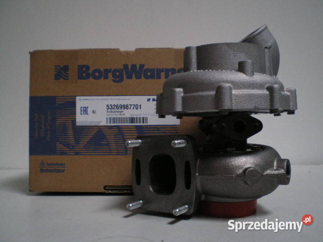 Turbosprężarka BorgWarner KKK 53269987701 Części samochodowe Siedlce sprzedam