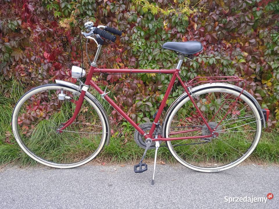 Rower miejski męski 28 biegi 2x4 vintage retro Pruszków