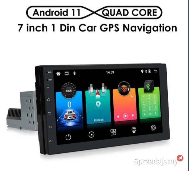 Radio 1 na 2DIN android 11 gps wifi bluetooth Ożarowice