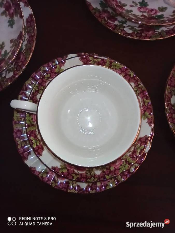 talerzyk deserowy Royal Paragon Olde English pomorskie Gdańsk