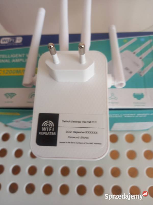 Mocny wzmacniacz sygnału wifi repeater 300mbs Andrespol