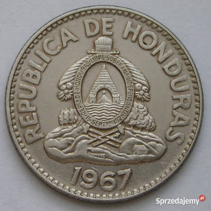 HONDURAS 50 CENTAVOS 1967