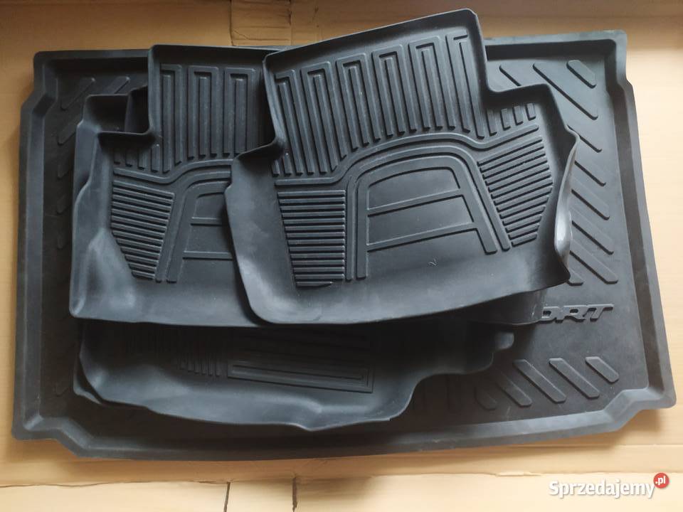 Ford ecosport II dywaniki gumowe mata bagażnika Ksawerów