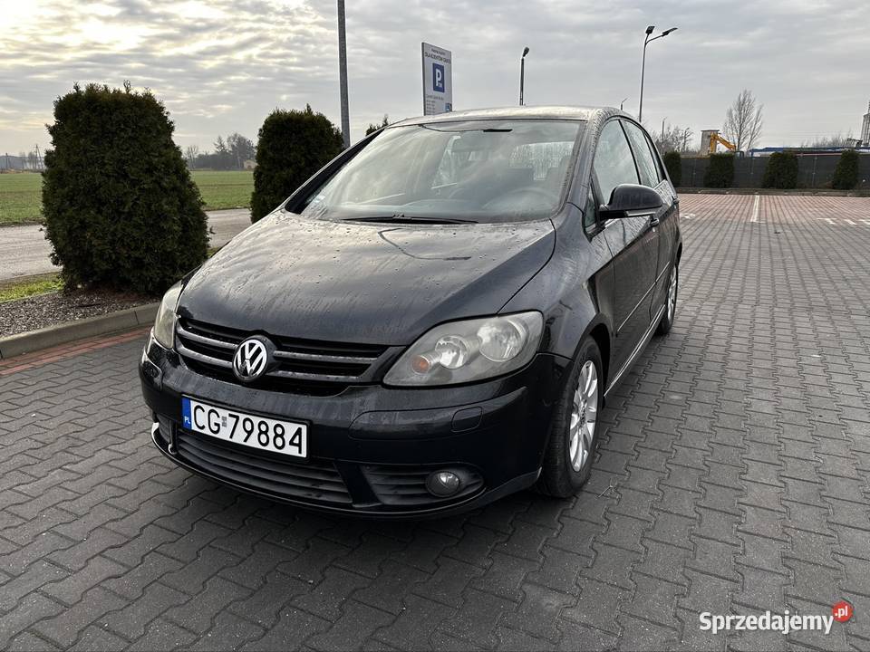 Volkswagen Golf Plus 19 TDI czarny klimatronic 4/5 kujawsko-pomorskie Włocławek sprzedam