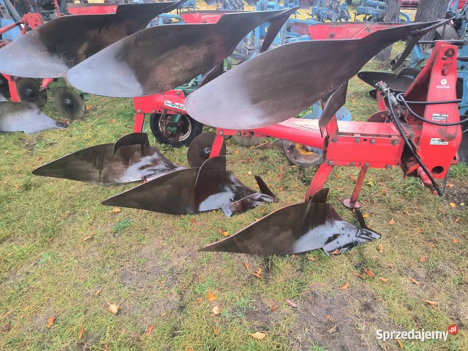 Pług Kverneland 3 skibowy obrotowy 16 Overum nieuszkodzony Korycin