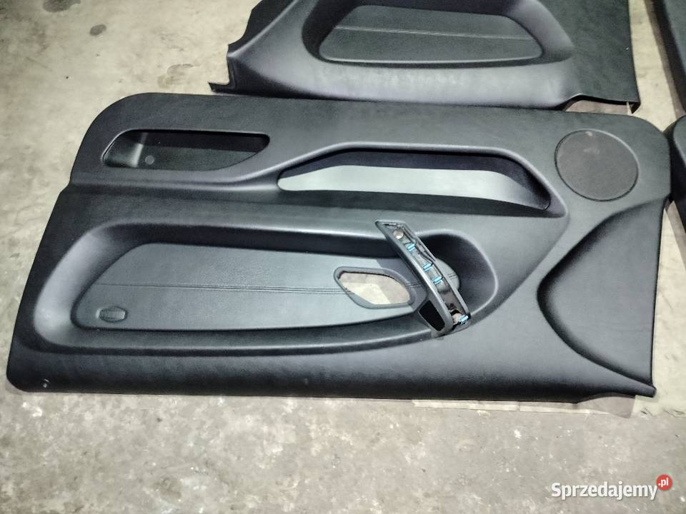 Bmw e46 Compakt boczki skóra czarne Europa Aleksandrów Łódzki