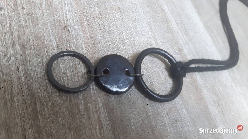 Naszyjnik ceramiczny ręcznie wykonany Otwock