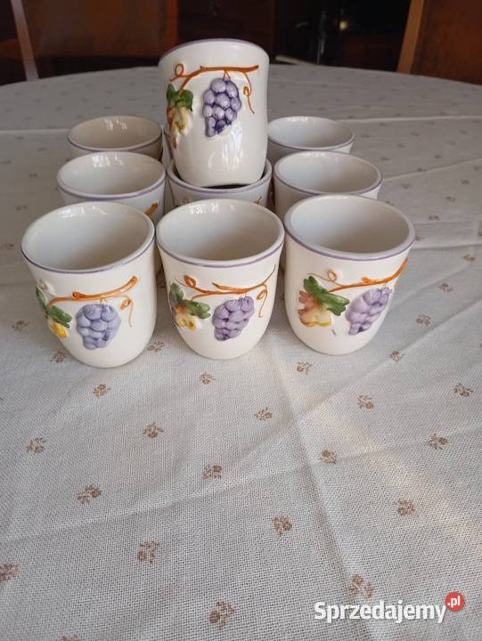Ceramiczne kubki do wina Jelenia Góra